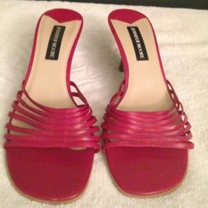 Preloved Jennifer Moore leather sandals